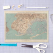 ジャマイカ湾およびブルックリン 薄葉紙 (クラフト)