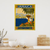 ジャマイカ熱帯の宝石 ポスター (キッチン)
