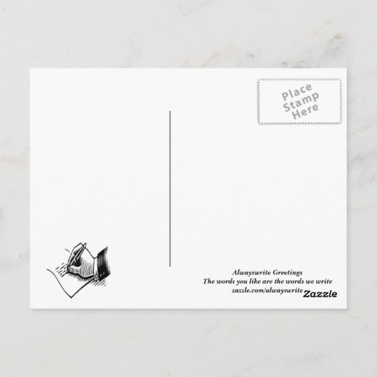 ジャマイカ独立記念日はがき増し ポストカード (裏面)