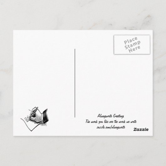 ジャマイカ独立記念日はがき – どこへ行っても ポストカード (裏面)