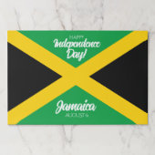 ジャマイカ独立記念日ジャマイカ国旗 ペーパーパッド (正面)