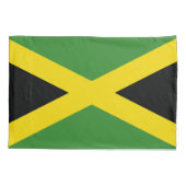 ジャマイカ独身のの愛国的なピラロケース国旗 枕カバー (裏面)