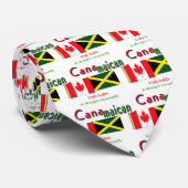 ジャマイカ系カナダ人ルーツ ネクタイ (ロール)