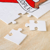 ジャマイカ紋章。 ジグソーパズル (側面)