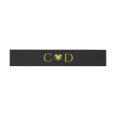 ジャマイカ結婚カップル 招待状ベリーバンド (フラット)