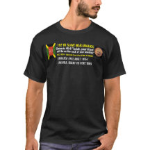 ジャマイカ解放。1834年8月1日。ベーシック ダーク Tシャツ