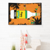 ジャマイカ誕生日ハッピーアースストロングラムボトル 横断幕 (インサイチュ)