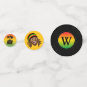 ジャマイカ誕生日結婚または コンフェッティ (正面)