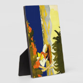 ジャマイカ運の女性の果実 フォトプラーク (側面)