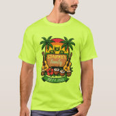 ジャマイカ風ファミリーリユニオンTシャツ Tシャツ (正面)