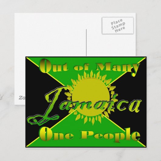 ジャマイカ1 ポストカード (正面/裏面)