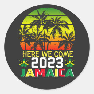 ジャマイカ2023ここ来へ ラウンドシール