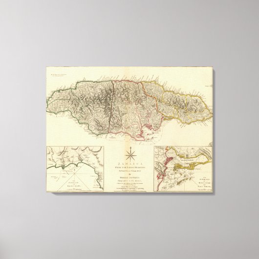 ジャマイカ2 キャンバスプリント (正面)