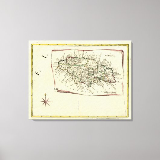 ジャマイカ3 キャンバスプリント (正面)