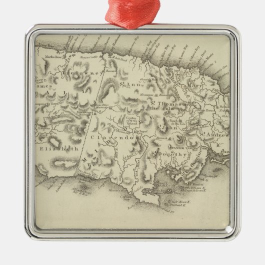 ジャマイカ3 メタルオーナメント (正面)