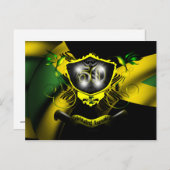 ジャマイカ50お祝いはがき ポストカード (正面/裏面)