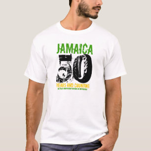 ジャマイカ50の独立お祝いのTシャツ Tシャツ