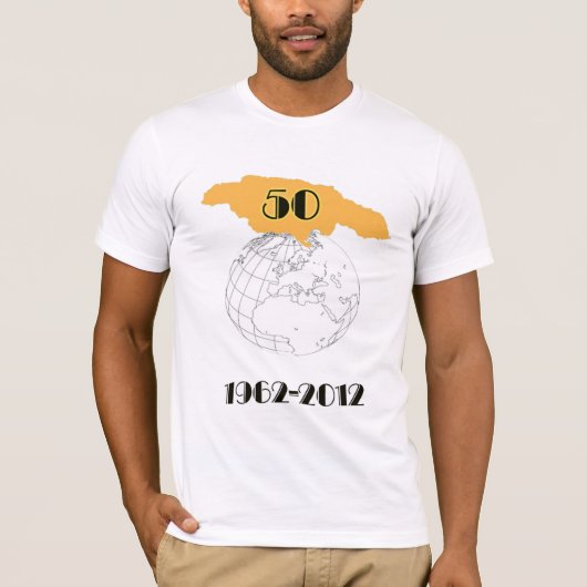 ジャマイカ50 Tシャツ (正面)