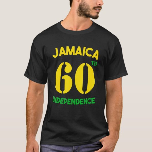 ジャマイカ60お祝い独立記念日2022ジャム Tシャツ (正面)