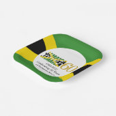 ジャマイカ60周年独立記念日 ペーパープレート (傾斜あり)