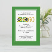 ジャマイカ60周年独立記念 招待状 (スタンド正面)