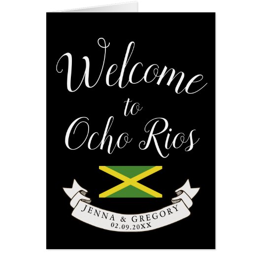 ジャマイカ|の行先の結婚式のカスタムに歓迎して下さい (正面)