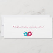 ジャマイカ ウェディング 搭乗券 招待状 (裏面)