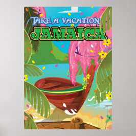 ジャマイカ カートゥーン 旅行ポスター ポスター