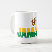 ジャマイカ クリアバッグ | カリブ海 | スタジアム対応 コーヒーマグカップ (正面左)