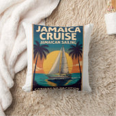 ジャマイカ・クルーズ Caribbean Dream(カリブの夢) クッション (ブランケット)