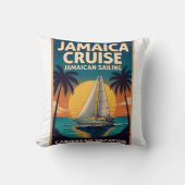 ジャマイカ・クルーズ Caribbean Dream(カリブの夢) クッション (正面)