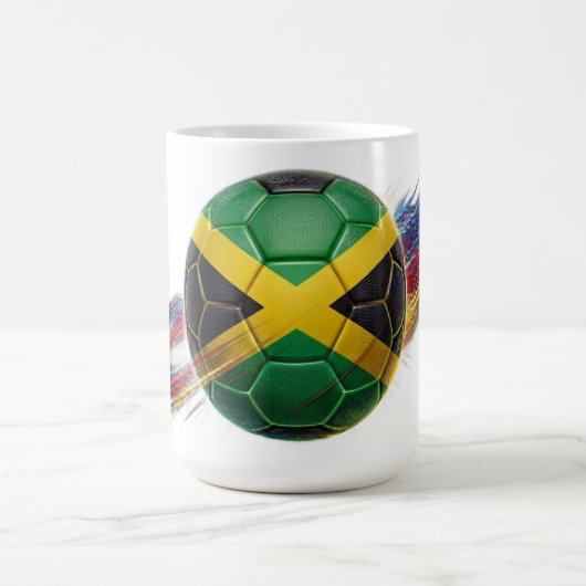 ジャマイカ サッカーボール | スタジアム対応 | ファンギア コーヒーマグカップ (中央)