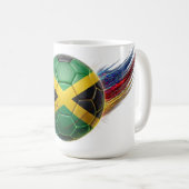 ジャマイカ サッカーボール | スタジアム対応 | ファンギア コーヒーマグカップ (正面右)