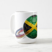 ジャマイカ サッカーボール | スタジアム対応 | ファンギア コーヒーマグカップ (正面左)