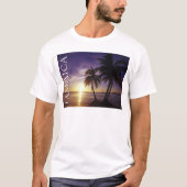 ジャマイカ ネグリルのビーチ Tシャツ (正面)