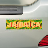 ジャマイカ バンパーステッカー (車上)