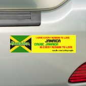 ジャマイカ バンパーステッカー (車上)