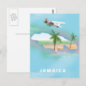 ジャマイカ ビンテージ 旅行ポスター ポストカード (正面/裏面)