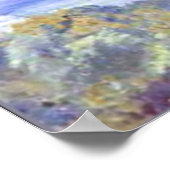 ジャマイカ,ピタンガの葉,花と果実 ポスター (角)