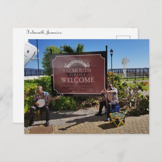 ジャマイカ,ファルマス ポストカード (正面/裏面)