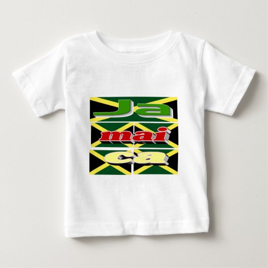 ジャマイカ ベビーTシャツ (正面)