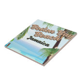 ジャマイカ，ボストンベイビーチ タイル (側面)