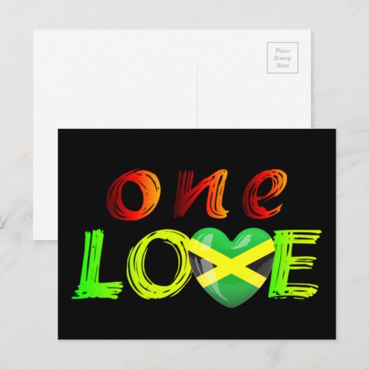 ジャマイカ ポストカード (正面/裏面)