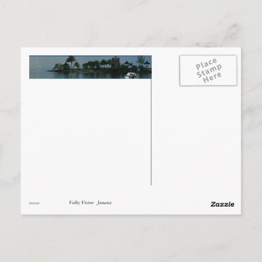 ジャマイカ ポストカード (裏面)