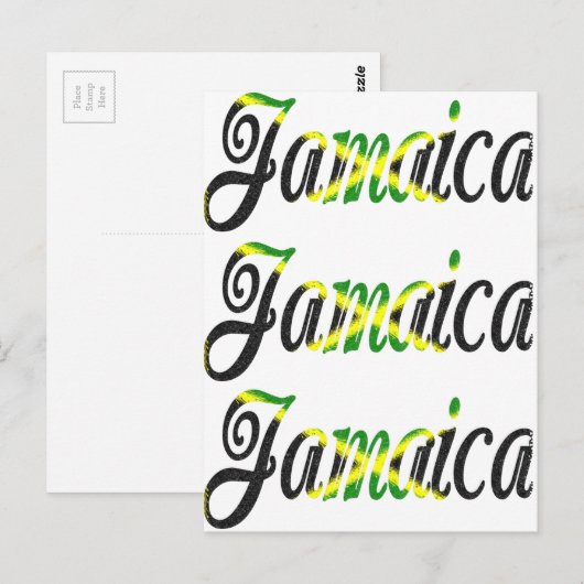 ジャマイカ ポストカード (正面/裏面)