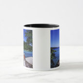 ジャマイカ，ポートアントニオ，ブルーラグーン マグカップ (中央)