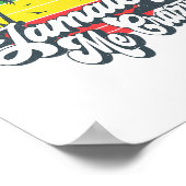 ジャマイカ・ミー・クレイジー ジャマイカクルーズ旅行グループ マッチ ポスター (角)