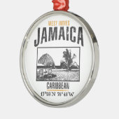 ジャマイカ メタルオーナメント (左)