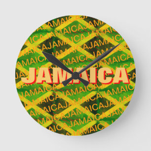 ジャマイカ ラウンド壁時計
