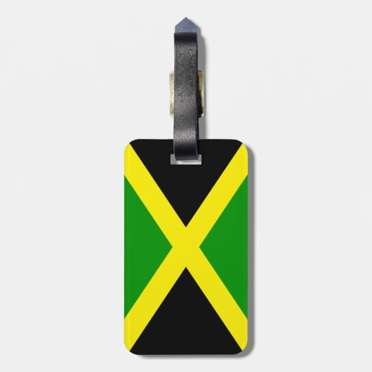 ジャマイカ ラゲッジタグ (裏面縦)